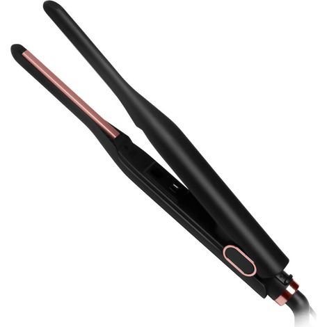 Mini-Haarglätter für kurzes Haar, 2-in-1-Haarglätter und Lockenstab, tragbarer Mini-Haarglätter, Mini-Reisehaarglätter für kurzes Haar, Ponyfrisuren und Männerbärte