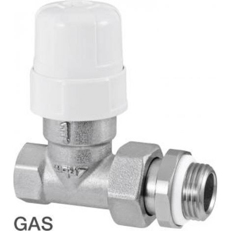 Gerades Thermostatventil F 1/2 RBM - 320400