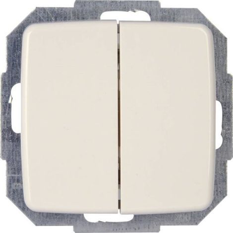 Interrupteur Va Et Vient - 10 A - 460 W - Blanc RAL 9010 - Pour Installation Intérieure - 1 Pièce