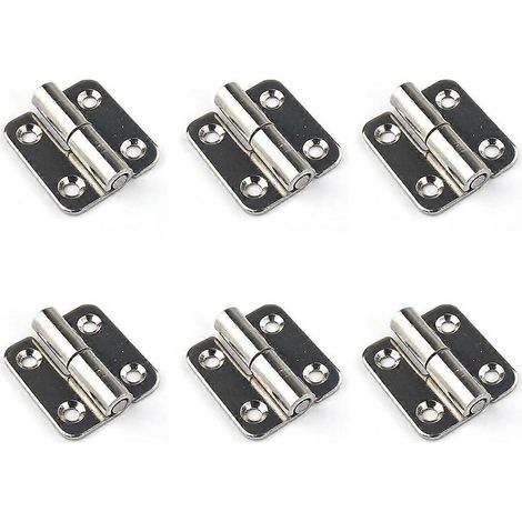 charnières amovibles, petits joints coulissants de 1,5 po, ouverture à gauche, en acier inoxydable 304, charnières de porte amovibles (1/4)