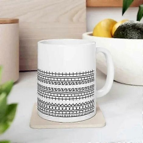 Mug à message caché, tasse humoristique avec doigt d'honneur, cadeau de bureau pour collègues et amis, tasse à thé sarcastique en (1/5)
