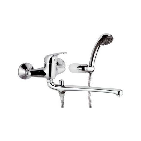 MISCELATORE MONOCOMANDO VASCA CON ACCESSORI LINEA EPIC- Cromo- MARIA- pezzi 1