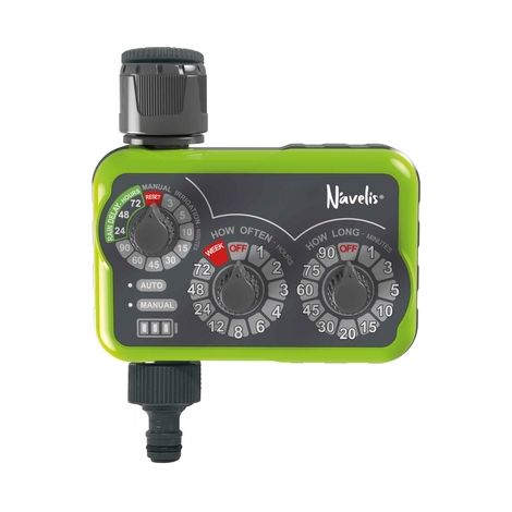 Programador de riego analógico 2xAAA IP54