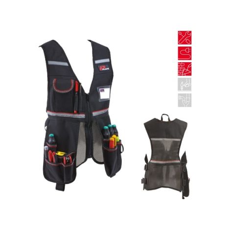 12 Pz- Gilet Portautensili multitasche PLANO Technics 513010 (1/2)