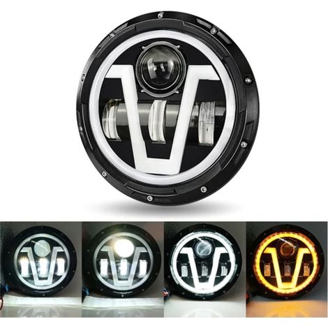 Fanale anteriore 7"" Full LED V 1 pz (1/5)