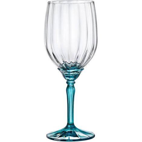 Copa Florian vino blanco y spritz 38 cl azul