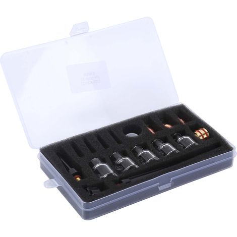 Kit accessoires chalumeau TIG, coupelle en verre, consommables soudure pour WP9/WP20, outillage professionnel. (1/5)