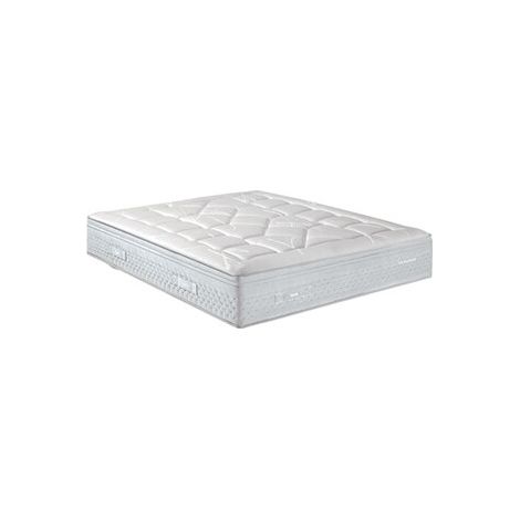 Matelas Epeda PERSEIDES ASSORTI 140x190 cm 2 places ressorts ensachés moelleux latex naturel 4 cm OEKO-TEX