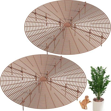 Pcs Wire Mesh, 52cm Cuttable, Serrated Stakes, Plant Protection, Against Pets (1/5)