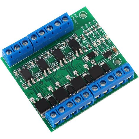 Module PWM MOS FET, moteur à courant continu d'ampoule de micro-pompe à performances stables MOSFET de haute qualité pour le contrôle d'équipements haute puissance (1/5)