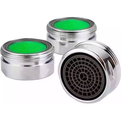Mousseur Robinet Universel Lot De 3-Economie D\'eau De 50 Pourcents Sans Perte De Confort Qualité Professionnel (1/3)