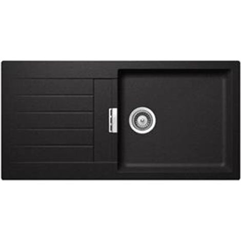 Schock Einbauspüle Cristadur Signus D-100 L A Stone STO Exzenterbedienung (1/3)