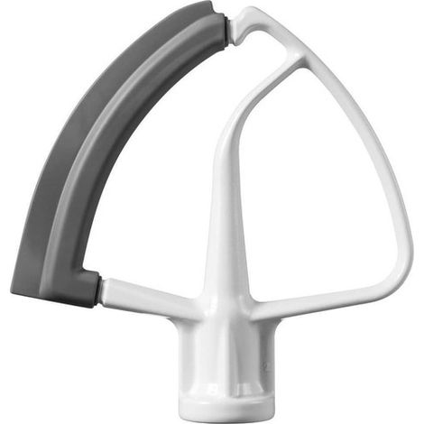 Batteur à pâte flexible 4,5-5QT pour robot pâtissier KitchenAid, accessoire blanc en option, malaxeur vertical universel, pétrin efficace pour mélangeur. (1/5)