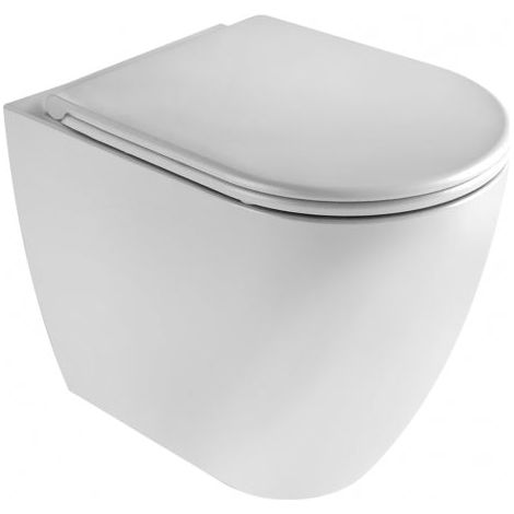 AZZURRA - Vaso Filo Parete Easy Clean - Serie Comoda (senza coprivaso) (1/2)