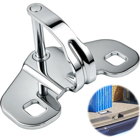 Gâche de Serrure de Porte Inférieure Arrière, 8724E6 1345736080 (1/5)