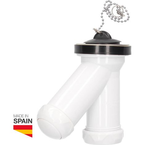 GSC 404035000 Y compacto válvula lavabo - bidet salida Ø40mm y junta cónica reductora Ø32mm (1/5)