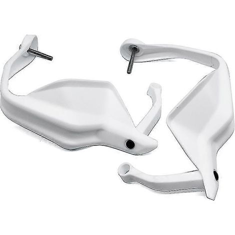 Protège-mains moto F900 R Xr, protection de pare-brise aspect carbone, compatible BMW 1000XR, F900R, F900XR - Accessoires - Protège-mains blanc (1/5)