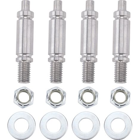 Eosnow Arbre de rouleau de tambour de sèche-linge, Support avant et arrière en acier allié haute résistance pour W10359271 W1035927 (1/5)
