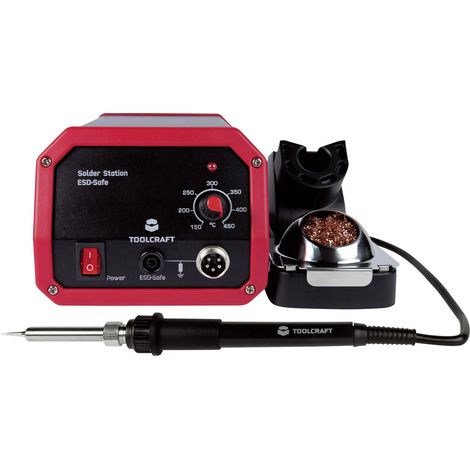 TOOLCRAFT ST-100A Lötstation analog 100 W 150 - 450 °C inkl. Lötspitze (1/5)