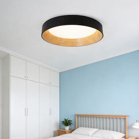 Plafonnier Rond Moderne Ø40cm - LED Lumière chaude Éclairage Chambre/Salon Lumière Intérieure pour Couloir et Balcon (1/5)