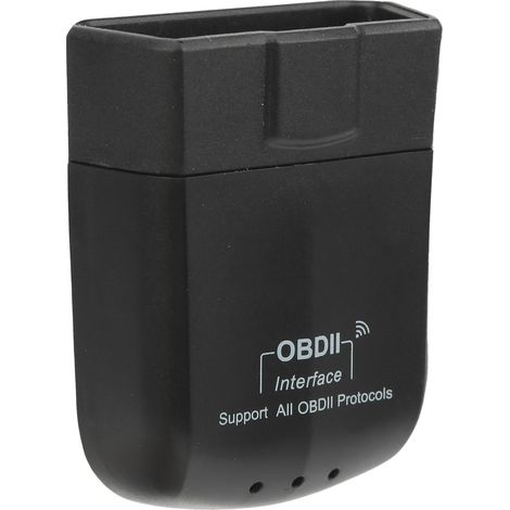 Un système adaptateur de diagnostic automobile Wi-Fi et Bluetooth pour le scanner OBD2 ELM327, prenant en charge les systèmes Android et iOS. (1/5)