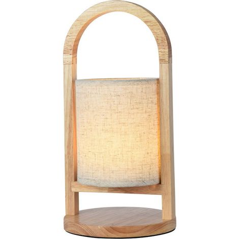 V-TAC LED Tischleuchte 1,5W 160320mm Beige Wiederaufladbar, Touch Dimmbar Warmweiß