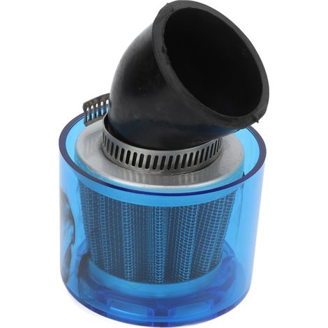Filtre à air universel étanche 42 mm coudé à 45° pour moteurs de moto, quad, kart et pit bike de 50 à 250 cm3 (1/5)