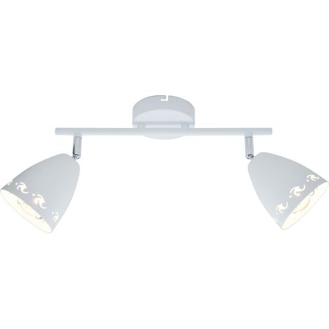 Plafoniera Candellux Coty 92-67128 2xE14 bianca metallo