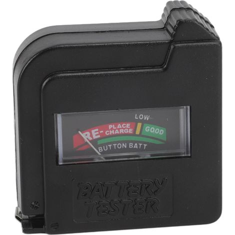 Testeur de capacité de batterie portable haute précision avec affichage numérique pour piles AA, AAA, DC 9V et 1,5V (1/5)