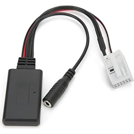 12Pin Autoradio RD4 Adaptateur o Bluetooth Musique AUX Appel Téléphonique Mains Libres Micro Adaptateur Kit de Cables (1/5)