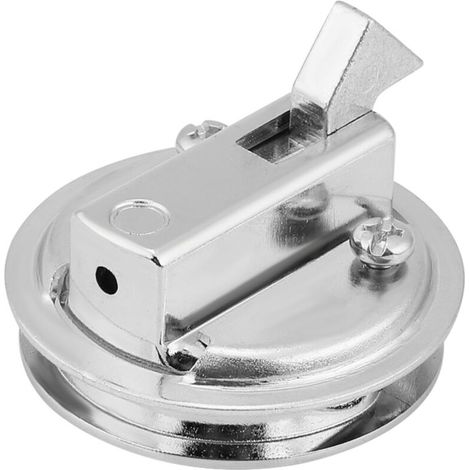 Loquet de trappe à traction affleurante en alliage de Zinc, loquet à claquement pour camping-car, bateau marin, camping-car (1/5)