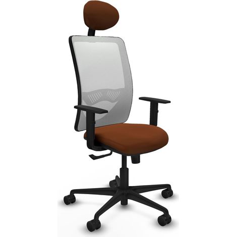 Silla de oficina piqueras y crespo Zulema negro espuma alta densidad (1/2)