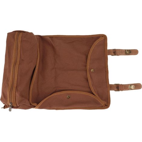Tragbare Barkeepertasche mit Tragegurt – Großes Reise-Set für Outdoor- und professionelle Anwendungen (Braun) (1/5)