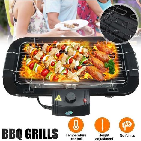 Electrical Group 2000 W Barbecue Grill Bistecchiera Bbq Gardino Q-bbq6 Jy-06 (1/5)