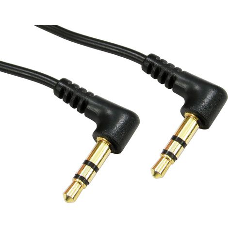 Câble AV 3.5 mm Stereo Jack vers 3.5 mm Stereo Jack, Long. 300mm ( Prix pour 1 )