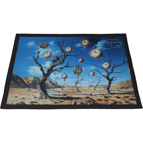 Carmani, Tischset aus Kunststoff, 30 x 40 cm – inspiriert von den Gemälden von S. Dali