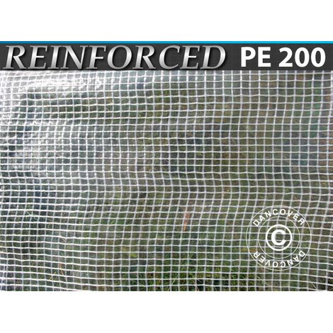Lona Reforzado 5x8m, PE 200g/m², Transparente (1/5)