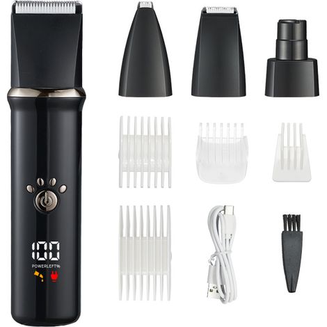 Tondeuse pour animaux, tondeuse à poils, tondeuse électrique pour chiens et chats, tondeuse spéciale pour les pieds, tondeuse pour les pieds-AquaForge (1/2)