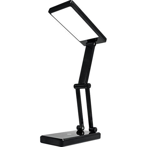 Lampe, solarbetriebene, wiederaufladbare LED-Schreibtischlampe, Lernlampe mit Augenschutz, faltbar (1/4)