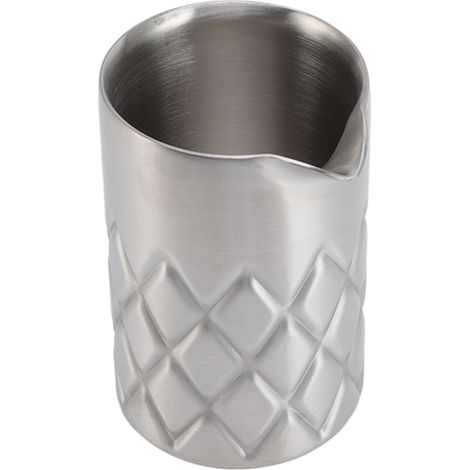 Verre à mélange en acier inoxydable à double paroi incassable et antirouille, idéal pour mélanger les cocktails à la maison. (1/5)