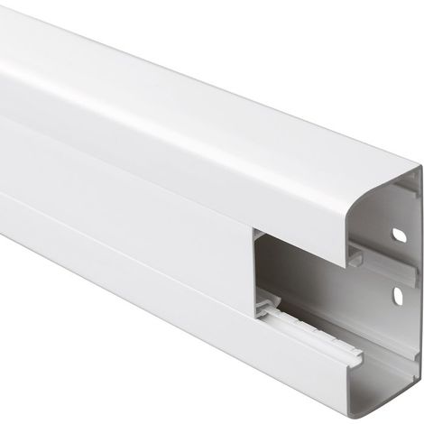 Legrand – Moulure goulotte électrique GLT Mosa 50x105 1CV45 blanc – Longueur 2 mètres – Pour installations électriques en intérieur
