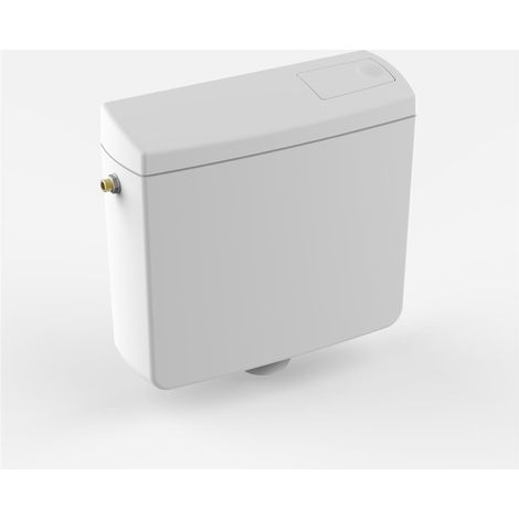 Sanit reservoir chassi d'eau 928 en blanc profond suspendu 6 -9 litres 91.903.01 (1/2)