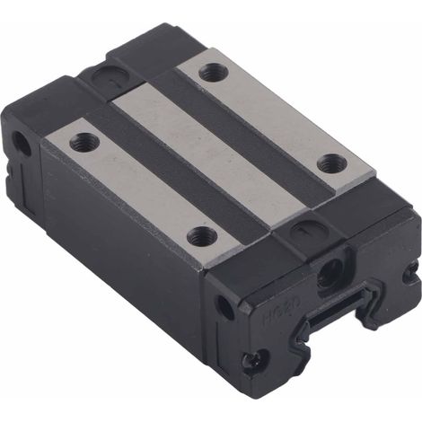 Bloc de glissement à palier linéaire, faible résistance, mouvement fluide, curseur de guidage linéaire résistant à l'usure pour machine-outil CNC (1/5)