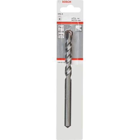 Bosch Professional 2608597667 Punta per Trapano, Nero, Ø 12 x 90 x 150 mm