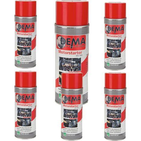 Auto Kontaktspray / Starthilfespray PRO 400 ml 6-er SET Starthilfe Motorstarter (1/5)
