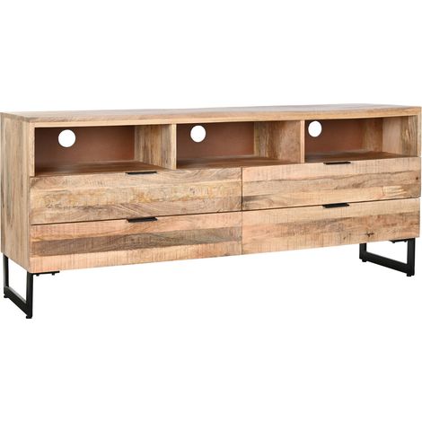 Mueble Tv Mango Metal 150X40X65 Natural Natural MB200178 (1/5)