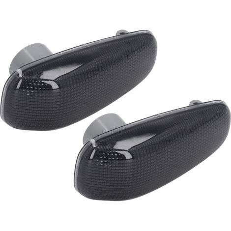 2PCS Feux de Clignotants Latéraux en Verre avec Joints d'Étanchéité, Remplacement pour DODGE SPRINTER 2500 3500 2003-2006, Noir (1/5)
