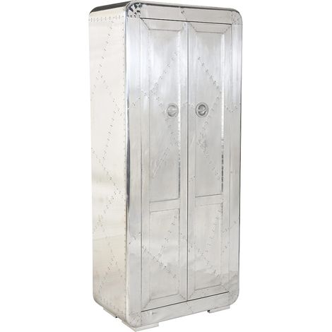 Armoire d'entrée industrielle bois et aluminium Fly (1/5)
