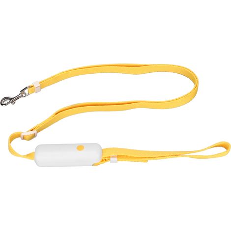 GARRYFIZH ‌Laisse Rétractable Nylon Élégante‌ – Multifonction, Boucle Réglable, Système Anti-Enchevêtrement et Verrouillage (Blanc) (1/5)