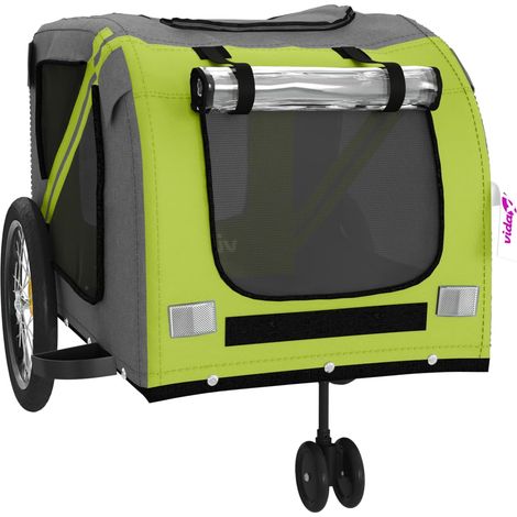 Rimorchio/carrello per animali domestici verde 020044283